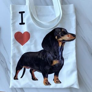 Dachshund Canvas Bag
